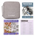 Kalour 120 Oil-Based Colored Pencil Set with Sketchbook and Coloring Book Canvas Bag