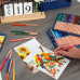 Kalour 72 Color Oil-Based Colored Pencil Set with Blender