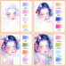 Kalour 72 Macaron Colored Pencil Set with Sharpener and Pencil Extender Paper Tube