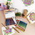 Kalour 50 Metallic Color Oil-Based Colored Pencil Set in Tin Box