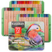Kalour 72 Professional Pastel Colored Pencil Set in Tin Box