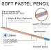 Kalour 50 Professional Pastel Colored Pencil Set in Tin Box