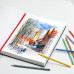 Kalour 2-Pack 8.5x11 Inch 110 Sheets Hardcover Colored Pencil Sketchbooks