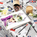 Kalour 72 Oil-Based Colored Pencil Set with Eraser Sharpener Paper Tube
