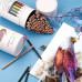 Kalour 120 Oil-Based Colored Pencil Set with Blender and Sharpener