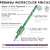 Kalour 72 Watercolor Pencils Set in Tin Box